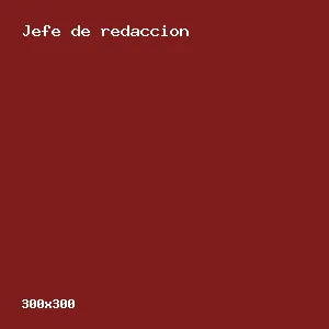 Jefe de redacción